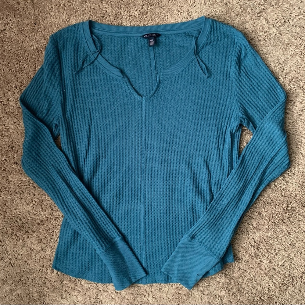 Women’s Aeropostale Waffle Knit Shirt